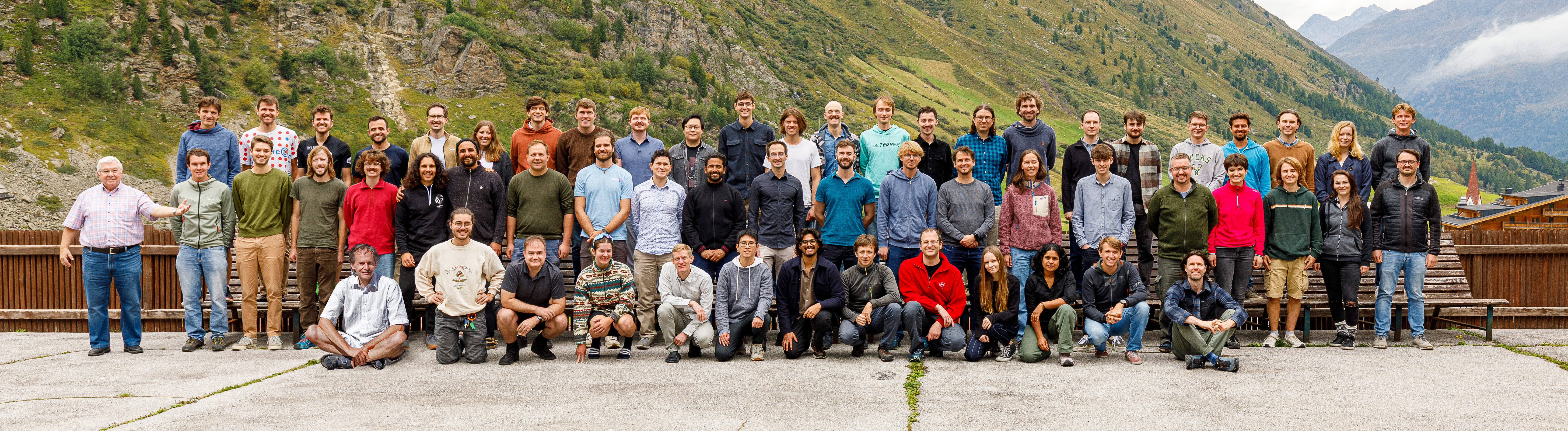 Blatt group in Obergurgl, September 2023